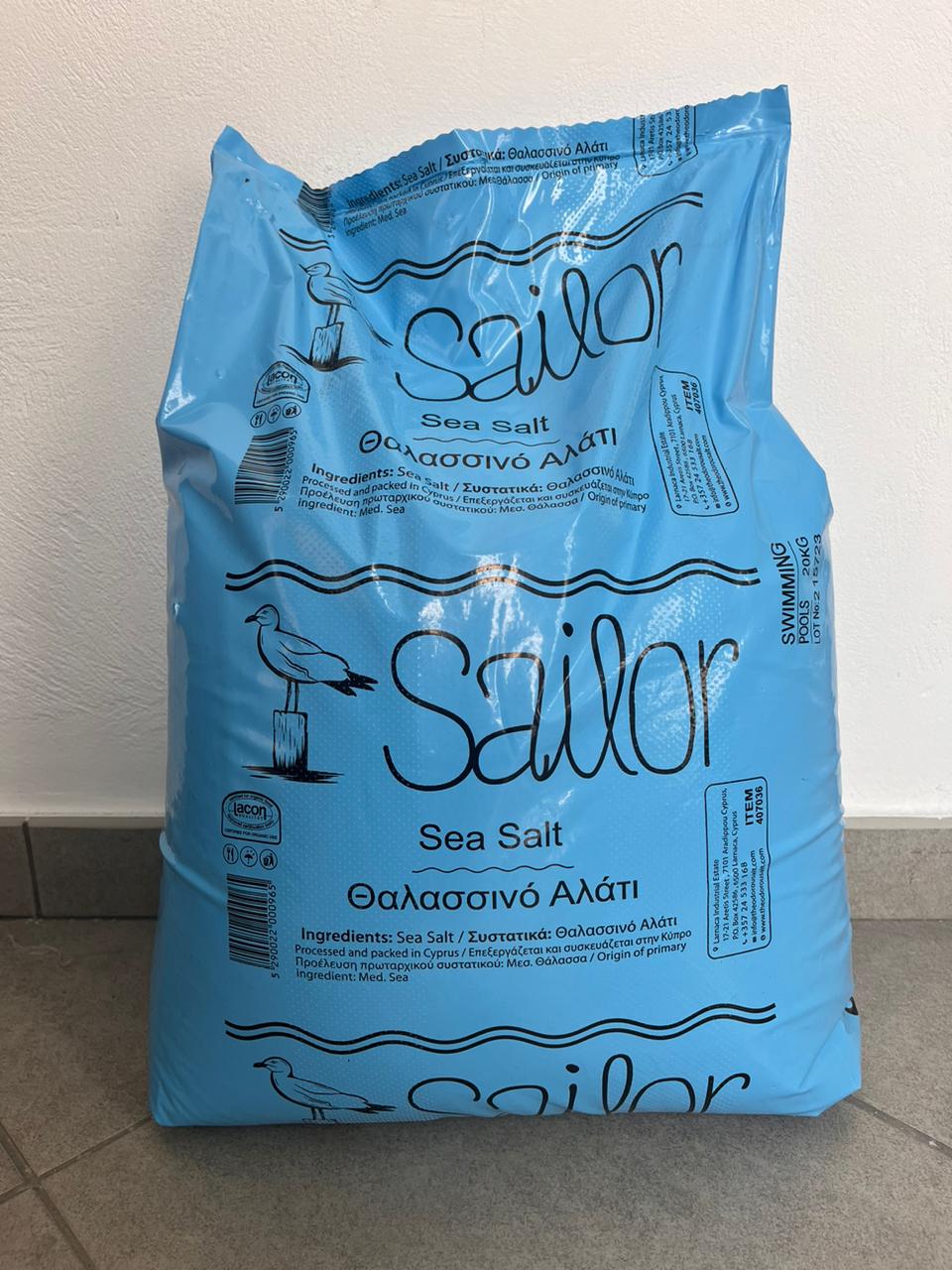 SAILOR Refined sea salt 20 Kg